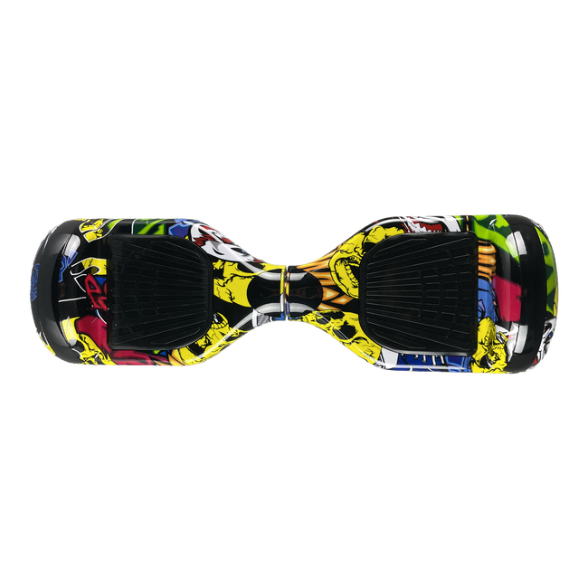 Hoverboard 6,5 inch Graffiti Zwart